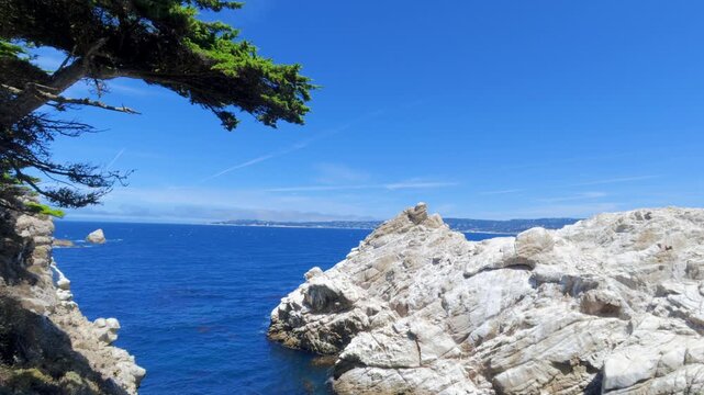 View of Point Lobos, California,