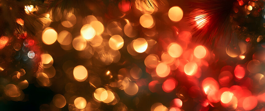 Bokeh-style background for Christmas