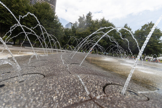 fountain in the park