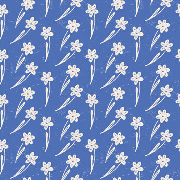 wildflower, wildflowers, flowers, floral, botanical, flower, blossom, blooms, spring, garden, meadow, nature, plant, plants, hand drawn, illustration, seamless, repeat, pattern, floral pattern, botani