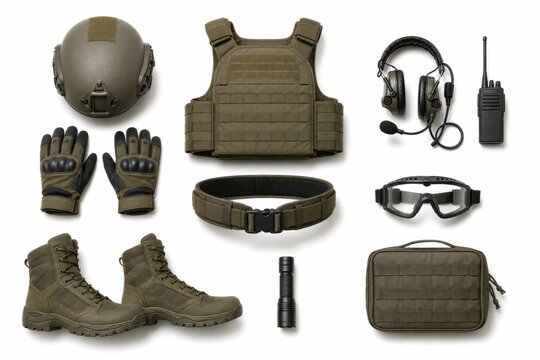 Special Operations Loadout Flat Lay