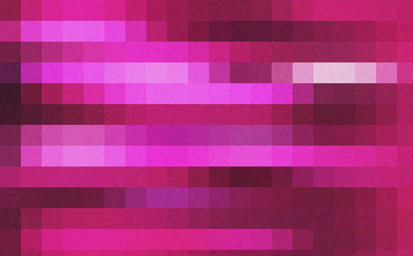 Bold magenta and violet horizontal abstract stripes with a retro grainy finish for a stylish creative look