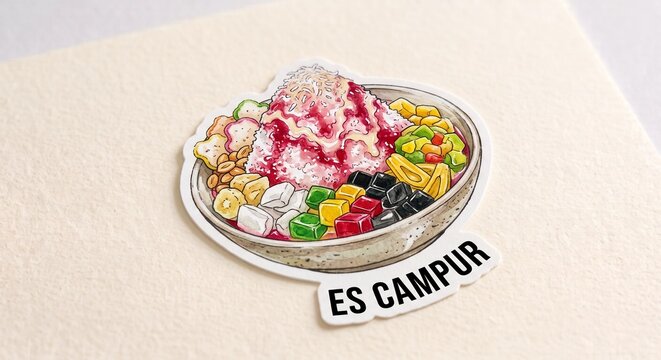 Es Campur Indonesian Dessert
