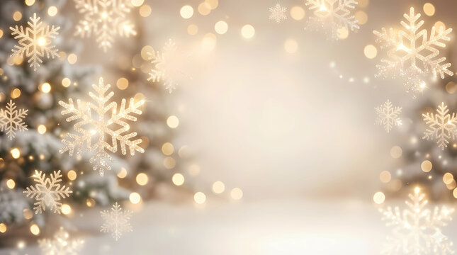 golden christmas background