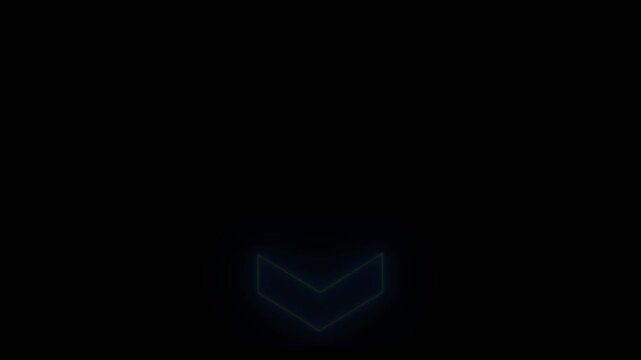 Glowing neon arrow flashing light back arrow loading animation. Left arrow for road direction.
Abstract beautiful color neon left side animation. neon arrow moving left on black background video 4k.