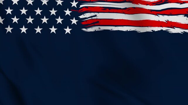 United States Flag Patriotic Background