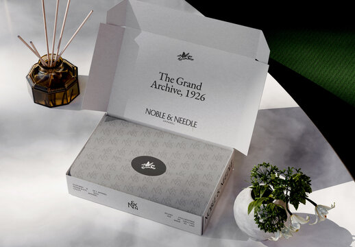 Delivery Box Mockup