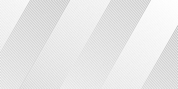 Elegant wave square oblique stripe diagonal black and white gradient line fabric transparent diagonal line cloth fabric pattern design.