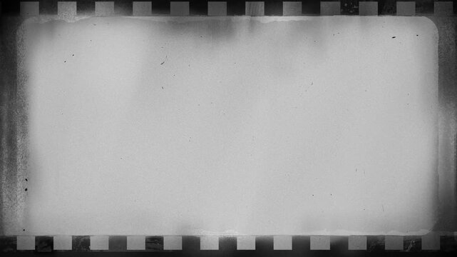 Super 8 Film Overlay, Noise Dirt Vintage. 8mm Film Frame, Super 8mm Old Film Burn Overlay - Retro Film Frame, Retro vintage super 8mm or 16mm film, Noise Dirt Vintage. 8mm film burn Use screen