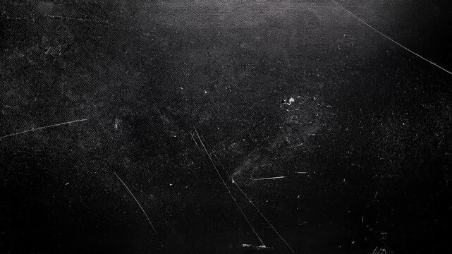 Black and white distressed patchwork texture with bold central block, rough stripes, Animated abstract deep black grunge background, Abstract retro vintage gritty pixel noise backdrop texture 