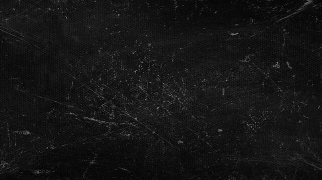 Black and white distressed patchwork texture with bold central block, rough stripes, Animated abstract deep black grunge background, Abstract retro vintage gritty pixel noise backdrop texture 