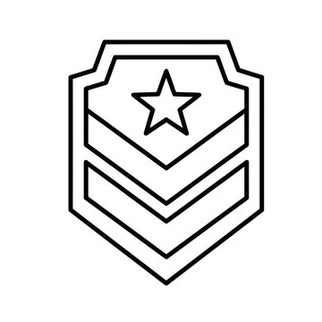 Military Rank Insignia Icon