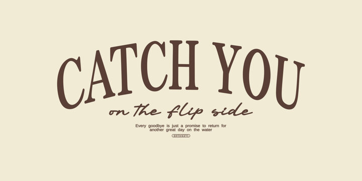 Retro vintage typography streetwear design. Typography with angler slogan for print, jersey, tee, hat, t-shirt, sweatshirt, hoodie, wall art for clothing brand design - Vector