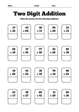 Easy addition math worksheet for kids learning basic sums up to ten. Printable educational activity page for kindergarten, preschool, and primary school students.