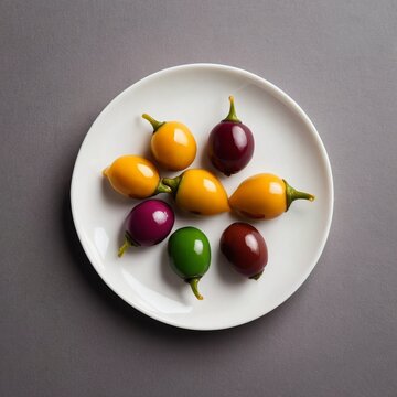 Thai miniature fruit candy luk chup