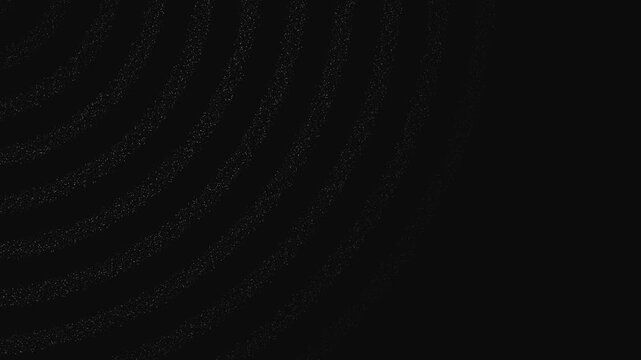 Minimalist abstract black background with subtle concentric arch patterns