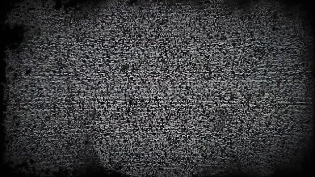 Abstract digital noise texture with black and white static pattern for creative backgrounds and design