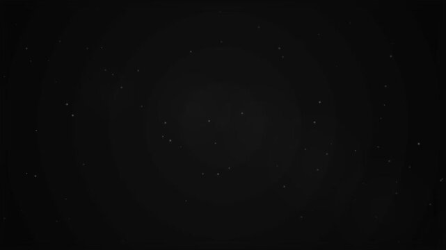 Minimalist night sky featuring sparse white stars against a deep black void