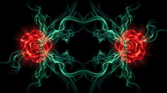 A vibrant abstract representation commemorating bangladesh's victory day on december 16th celebrating freedom and resilience