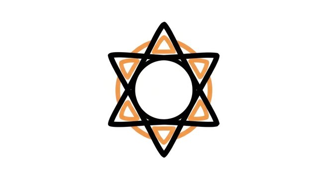 Star of David Jewish symbol.