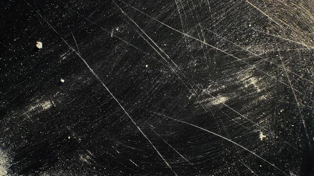 Abstract black textured background with scratches dust and grunge effect for design