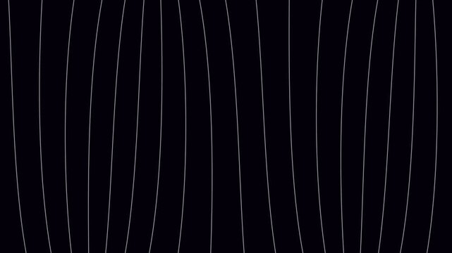 Minimalist vertical white lines arranged on a deep black background pattern