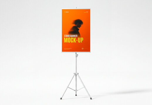 Stand Banner Mockup
