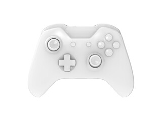 Gaming controller mockup isolated with soft studio lighting, detailed product, perfect for tech, esports and gaming themes. © devrawat21