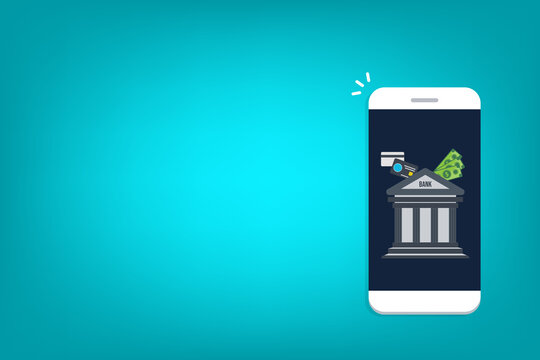 Digital Money Transaction and Banking App Concept