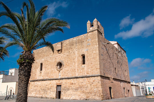 the historic Santuario di San Vito (Sanctuary of Saint Vitus) in the coastal town of San Vito Lo Capo, Sicily