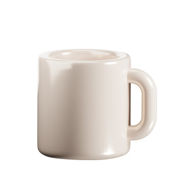 3D Ceramic Coffee Mug
