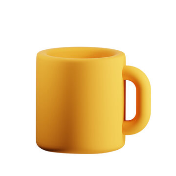 3D Coffee Mug Illustration