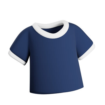 3D Dark T-Shirt Illustration