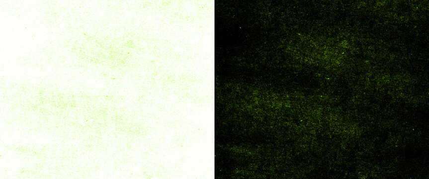 Minimalist split screen background, textured green and white abstract backdrop, dual color paper texture for graphic design