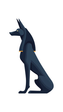 Anubis,  Ancient Egyptian  mythology, protector of tombs
