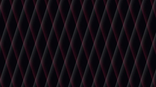 Seamless looping dark background with diagonal diamond pattern