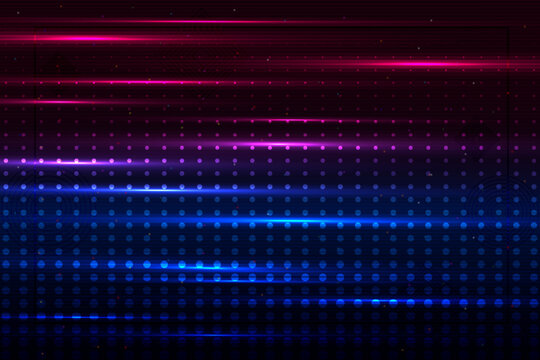 Retro cyberpunk style 80s game scene pixel art 8-bit sci-fi background. glowing neon grid and stars from vintage arcade computer games.