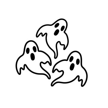 Three Floating Ghosts
