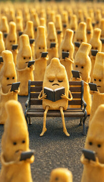 Digital Detox: The Lonely Reader Amidst the Digital Crowd