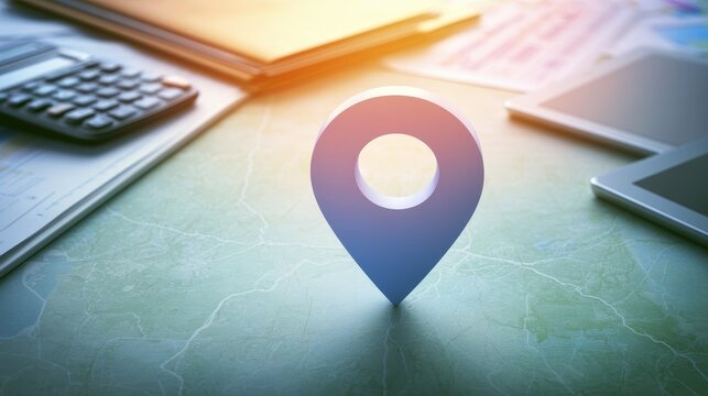 Franchise planning concept with location maps without readable labels, operational manuals, budget documents, scheduling sheets, calculator, tablet, and organized folders supporting business expansion