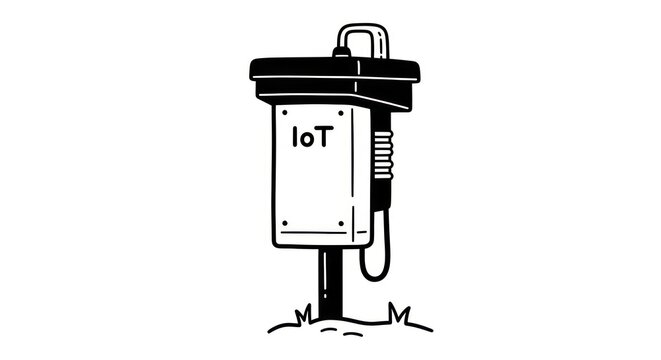 Internet of Things IoT device technology.