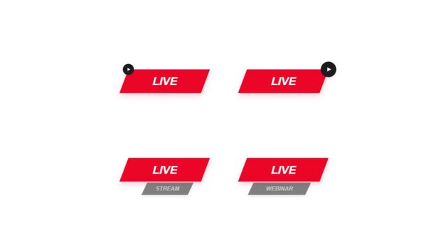 Minimalist design featuring four red parallelograms arranged symmetrically on white background