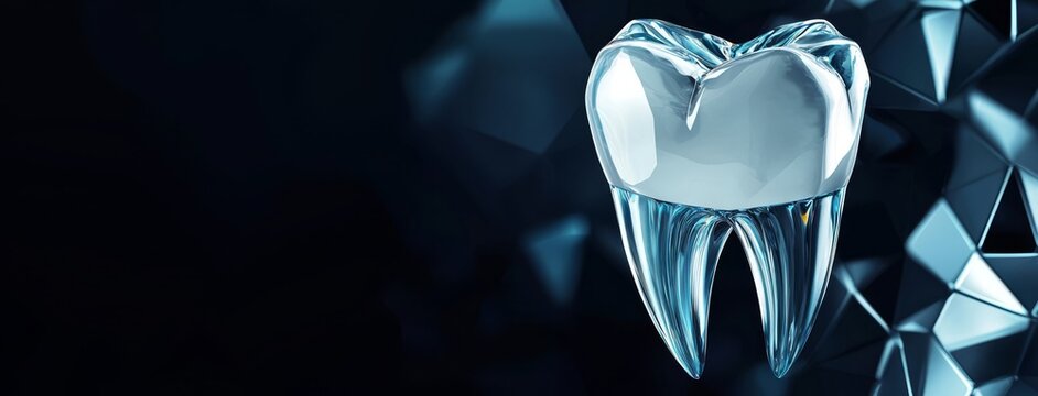 Transform your artwork with the luxurious look of a diamond tooth backdrop.