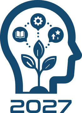 Mind Growth 2027 Personal Development Icon