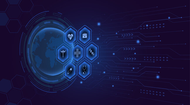 Ai technology world backgorund