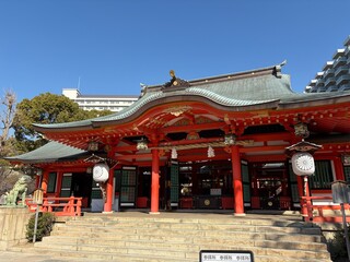 Obraz premium 神戸市中央区 生田神社