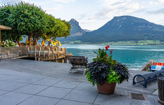 Sankt Wolfgang am Wolfgangsee in the Salzkammergut, Upper Austria, Austria &ndash; Scenic Historic Town and Travel Destination