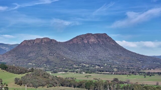 Spectacular aerial footage of Taggerty Victoria Australia