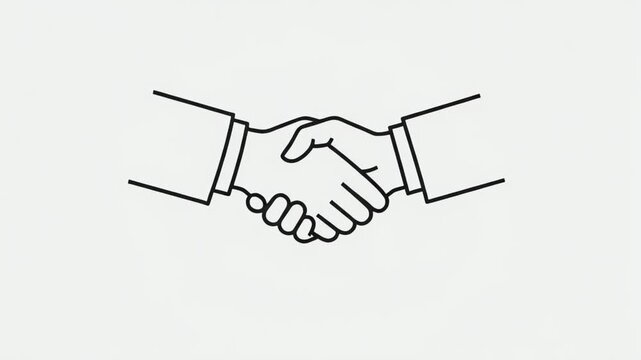 Simple hand gesture with open palm drawing