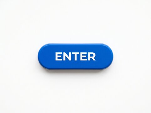 blue button with word enter